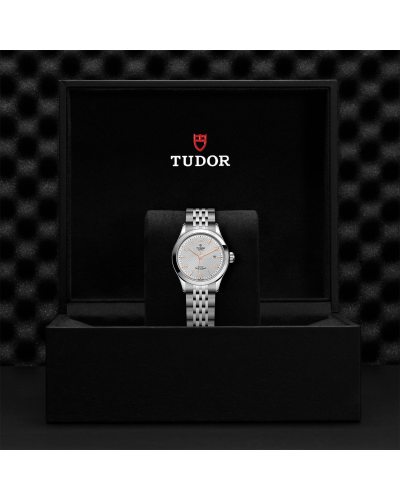 Tudor 1926 28 mm steel case, Silver dial (watches)